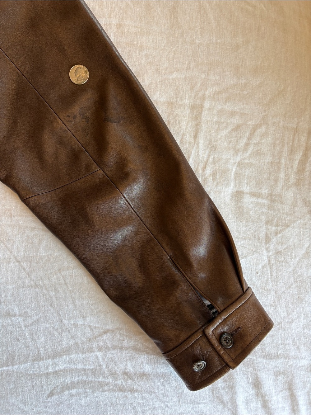 Polo Ralph Lauren Leather Jacket - Picture 8 of 13